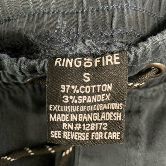 Stylish Navy Jogger Pants - Picture 3 of 3